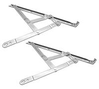 LDEXIN 1 paire de charnières de fenêtre à battant en acier inoxydable 30,5 cm
