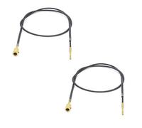 LDEXIN Lot de 2 câbles flexibles en métal pour meuleuse d'établi, perceuse, perceuse, moteur rotatif, 99 cm