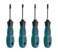 LDEXIN Sets d'embouts pour tournevis, Lot de 4 tournevis de type U avec embout magnétique, M1.7 M2.0 M2.3 M2.6