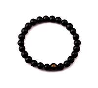 LDGSUPH 1 Pc perles de bois chapelet Bracelets bijoux cadeaux santal chinois bouddhiste bouddha méditation prière perle Bracelet-rouge(Black)