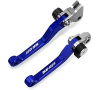 LDGSUPH CNC Dirt Bike Leviers de frein Pour Yamaha Yz450f 2001 2002 2003 2004 2005 2006 2007 Motocross et d'embrayage en aluminium CNC Levier pliable Levier pivotant de moto Leviers