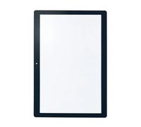 LDGSUPH Compatible for Lenovo, Tab 5 Plus Tab M10 X605L X605FC X605LC TB-X605 TB-X605F Écran Tactile Avant de la Tablette avec lentille extérieure en Verre LCD avec OCA(X605F Front Glass)