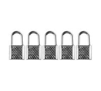 LDGSUPH Ensemble de 5 Cadenas Miniatures rétro en métal avec clés for Valise ou casier (32 x 17 mm).