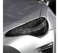 LDGSUPH film pour phares Film protecteur de phares de voiture 86 GT86 2012-2024 vinyle noir fumé autocollant transparent en TPU