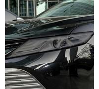 LDGSUPH film pour phares Film protecteur teinté noir fumé pour phares de voiture Pour Corolla NMS Pour land Cruiser Avalon Pour Highlander 86 4Runner 2012-2024 (autocollant TPU)
