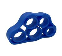 LDGSUPH Fit for 5 Finger Gripper Strengthener - Portable Elastic Silicone Wrist Trainer for Gym Fitness and Muscle Building (Sapphire Blue 8.8LB)