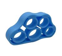 LDGSUPH Fit for 5 Finger Gripper Strengthener - Portable Elastic Silicone Wrist Trainer for Gym Fitness and Muscle Building (Blue6.6LB)