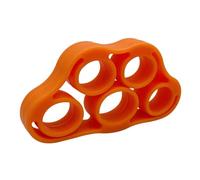 LDGSUPH Fit for 5 Finger Gripper Strengthener - Portable Elastic Silicone Wrist Trainer for Gym Fitness and Muscle Building (Orange 6.6LB)
