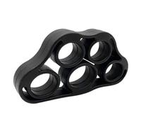LDGSUPH Fit for 5 Finger Gripper Strengthener - Portable Elastic Silicone Wrist Trainer for Gym Fitness and Muscle Building (8.8LB)