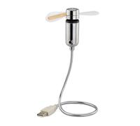 LDGSUPH Mini ventilateurs USB, cadeau créatif avec lumière LED RGB, Gadget Cool, programmation personnalisée, ventilateur de Message réglable en plusieurs langues