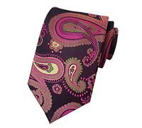 LDGSUPH Nouveau classique affaires formel décontracté cravate marié mariage rencontres smoking cravates(Pink)