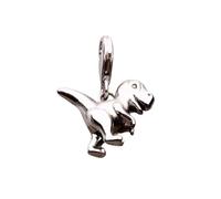 LDGSUPH Pendentif De Charme De Dinosaure, 925 Argent Sterling Dangle Charm Convient Bracelets Et Colliers Bijoux Animaux Cadeau pour Les Femmes Hommes Filles(Lobster Clasp)