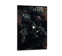 LDGSUPH Poster mural rétro Escape from Tarkov, style classique, décoration parfaite pour bibliothèque, bar ou home cinéma, 50 x 75 cm, style cadre