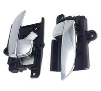 LDHFNBVS poignée porte intérieure gauche Pour Hyundai Pour Elantra HD 2008-2016 Poignée Porte Intérieure Voiture Droite Poignées Intérieures Argentées 82610-0Q000 82620-0Q000(Left and Right)