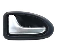 LDHFNBVS poignée porte intérieure gauche Pour Megane I 1995-2002 Garniture Intérieure Passager Avant Arrière Poignée Porte Intérieure Gauche(Left Silver)