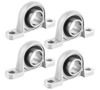 LDHHYH 4 Pièces Palier Vertical KP006, Palier KP006 avec Roulement 30 mm et Roulement à Billes, Support D'arbre en Alliage Aluminium pour Essieu Machine