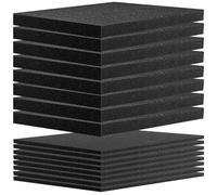 LDHHYH Mousse Predecoupee Cube 8 pièces 300 x 300 x 25 mm/8 pièces de 300 x 300 x 10 mm Mousse Predecoupee,Mousse de boîte à Outils, Plaque de Mousse, Mousse à découper pour Étui Rigide