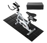 LDHHYH Tapis de course pliable 173 x 75 cm | Tapis de marche 6 mm, tapis antidérapant pour équipement d'exercice, matériau PVC haute densité, protection du sol pour vélo