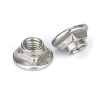 LDHNFBYV Écrou de Chariot en Acier Inoxydable 304, écrou Rond Anti-démontage for Garde-Corps d'étagère(M8 (10Pcs))