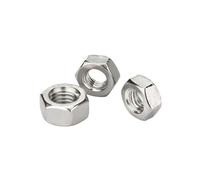 LDHNFBYV Écrous hexagonaux en Acier Inoxydable 304 M5 M6 M8 M10 M12 M14 M16 M18 M20 M22 M24 M27 GB6170(M14(10PCS))