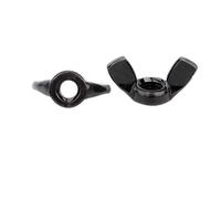 LDHNFBYV Écrous Papillon M3 M4 M5 M6 M8 M10 M12 Écrou Papillon en Acier au Carbone 304 en Acier Inoxydable(Carbon Steel,M6 (10pcs))