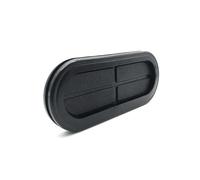 LDHNFBYV Œillets en Caoutchouc ovales Noirs for Trous obturateurs(30x85mm(1Pc))