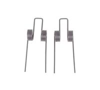 LDHNFBYV Lot de 2 Ressorts de Torsion Doubles, diamètre du Fil 1,1 mm, diamètre extérieur 10,5 mm, Ressort de Torsion Robuste 1,1 x 10,5 mm