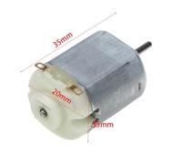 LDHNFBYV Mini Moteur à Courant continu 1,5 V-6 V 0,3 A 16000 TR/Min Micro Moteur à Courant continu pour(Motor 12Tooth)
