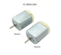 LDHNFBYV Moteur 280 CC 3 V, 5 V, 6 V, 9 V, 23500, Arbre Rond, balais de Charbon, Micro Moteur 24 mm(Model A)