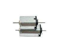 LDHNFBYV Moteur à balais N30 N20 DC 6 V-12 V Micro 10 mm x 12 mm, Double axe de 1 mm, Couple élevé(N30 12V 20000RPM)