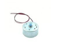 LDHNFBYV Moteur à Broche Ronde Micro 300 3 V, 5 V, 6 V, 9 V, 12 V, 8000 TR/Min, Arbre de 2 mm, 24 mm