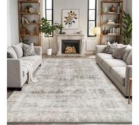 Ldiuttu Tapis Entrée 80x160cm Tapis Salon Doux antidérapant Maison pour Chambre à Coucher Salle à Manger Gris Vintage