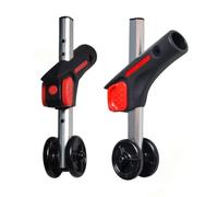 LDIW Dispositif de Basculement Arrière pour Fauteuil Roulant, Accessoire Stabilité Fauteuil Roulant 8 Speed Adjustable Height, Electric Accessories for Elderly and Disabled,25mm