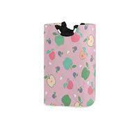 LDIYEU Fruit D'Été Mignon Grand Panier à Linge Pliage Étanche Rangement Corbeille à Linge avec Poignées pour Maison Buanderie
