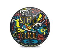 LDIYEU Motif Cool Populaire Mignon Noir Décoratif Horloge de Mur Circulaire Silencieuse pour Garçons Filles Le Cuisine école Horloges Décor Bureau à Domicile