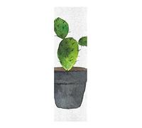 LDIYEU Plante Succulente Verte Cactus Grip de Skateboard Bande Grip Antidérapante Auto-adhésif Griptape de Longboard sans Bulles 33"X 9"(1pcs)