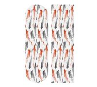 LDIYEU Poisson À L’Aquarelle Grip de Skateboard Bande Grip Antidérapante Auto-adhésif Griptape de Longboard sans Bulles 33"X 9"(1pcs)