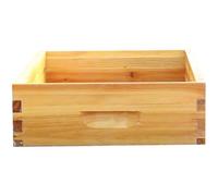 LDJFCCA Bee Hive 20x16x5 Pouce Polie et Cire étanche à 10 châssis Boîte d'abeille en Bois de cèdre