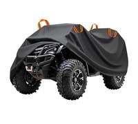 LDJSNC Housse Quad pour Kymco MXU 550i EPS 2015-2020 2021 2022 2023 2024 2025, Imperméable et Robuste, Bâche Quad Extérieur Étanche, Housse de Protection pour Quad Adulte et Moto,B Orange