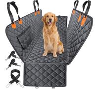 LDJSNC Housse Voiture Chien pour Ford C-Max 2010-2015 2016 2017 2018 2019, Protection Banquette Arrière Imperméable Antidérapante, Hamac Chien Résistant Garde Siège Propre