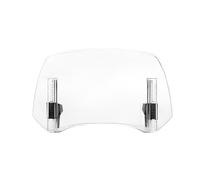 LDJSNC Pare-Brise Moto pour Yamaha XSR 125 2021-2024, Extension Pare-Brise Réglable à Clipser, Déflecteur Vent Moto Universel, Réduction du Bruit Protection du Vent,A-Transparent