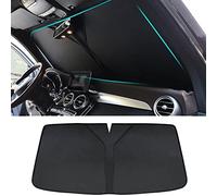 LDJSNC Pare Soleil Voiture pour BMW X4 F26 2014-2019, Pliable Anti UV Pare Soleil de Pare Brise Voiture Fenêtre Avant Parechaleur, Voiture Interieur Accessoires