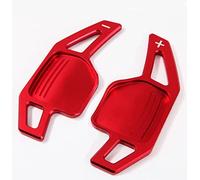 LDJTO Paddles de changement de vitesse pour Audi A4 B8 A3 8P S3 A5 A6 S6 C6 Q5 A8 R8 TT TTS MK2, Aluminium, 100% Aluminium, Rouge