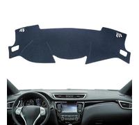 LDKH Tapis de Tableau de Bord pour Nissan Qashqai J11 2014-2018, Protection Solaire AntidéRapante, Couverture de Tableau de Bord, Protecteur de Tapis
