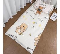 LDLCYCN A,100 * 210cm, Futon Housse pour Japonais Futon Matelas De Sol Matelas Futon Doux pour La Peau Protecteur De Matelas De Couchage Housse De Lit Confortable Anti - Poussière