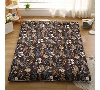LDLCYCN A,100x190cm, Housse De Matelas Futon Queen/King Size avec Fermeture À Glissière Couvre - Lit Japonais Entièrement Enveloppé Matelas Pliant Housse De Matelas Futon Anti - Poussière
