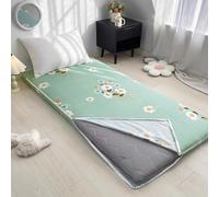 LDLCYCN A,70x200cm, Housse De Matelas Futon Queen/King Zip Matelas De Sol Japonais Imprimé Housse De Matelas Housse De Matelas pour Camping - Car dans La Chambre À Coucher