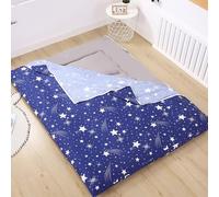 LDLCYCN B,135x200cm, Futon Couverture De Matelas avec Zipper Taille Queen King Couverture De Matelas Couverture De Tapis De Couchage Couverture De Matelas Tatami Japonais