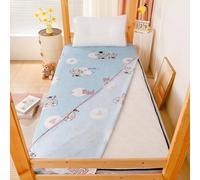 LDLCYCN B,90x190cm, Couverture De Matelas Futon avec Fermeture Éclaire Double Taille Complète Couverture De Lit Tatami Japonais Couverture Traditionnelle Tapis De Couchage