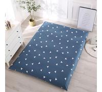 LDLCYCN D,135x200cm, Futon Couverture De Matelas avec Zipper Taille Queen King Couverture De Matelas Couverture De Tapis De Couchage Couverture De Matelas Tatami Japonais